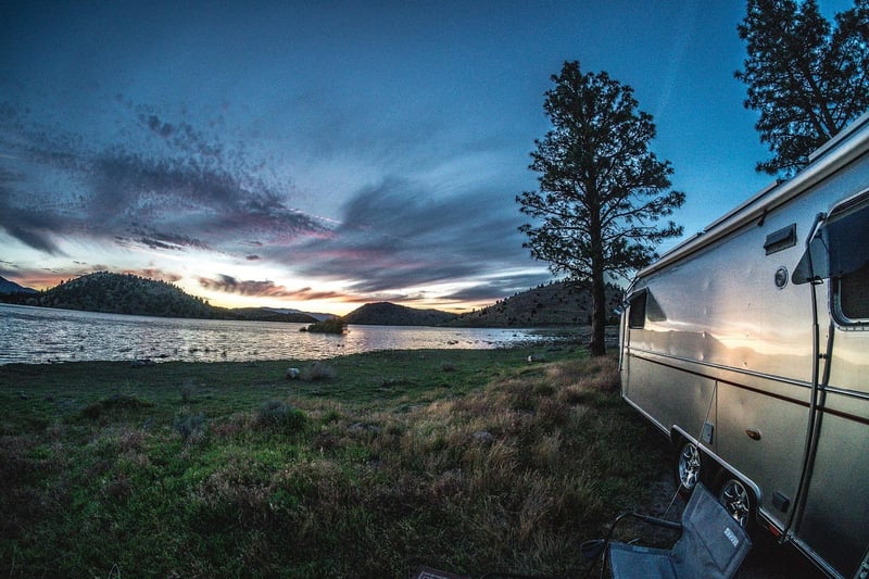 Airstream Trailer in California